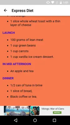 Express Diet android App screenshot 3